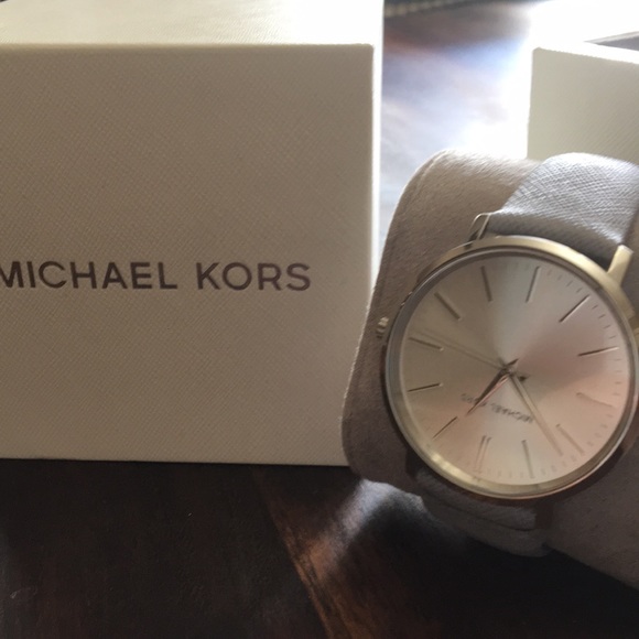 Michael Kors silver watch
